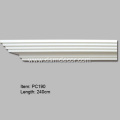 Elegant PU Plain Cornice Mouldings